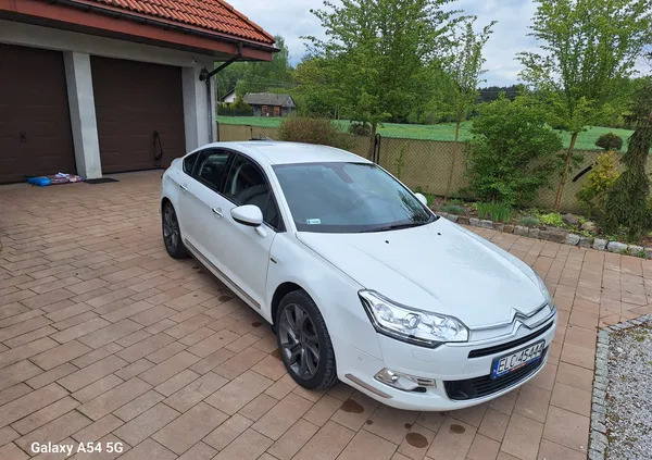 citroen c5 łódzkie Citroen C5 cena 56000 przebieg: 116000, rok produkcji 2017 z Płock